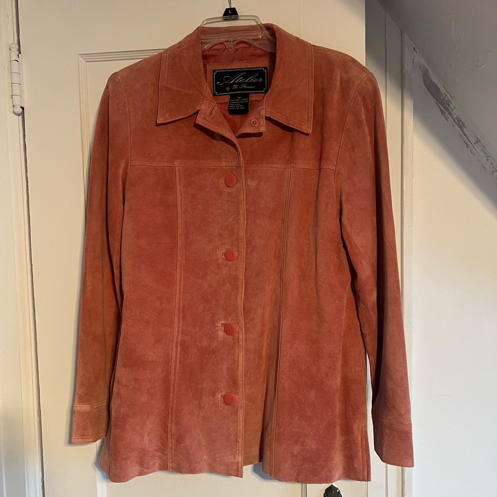 Women’s suede blazer